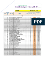 Aao Rank List CGL 17 1