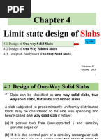 RCI Hand Out Chapter 4 - PPT - 4.1 One Way Solid Slab