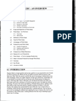 Unit Work Study An Overview: Structure