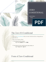 Zero Conditional