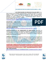 BOLETIN - MARZO - 2021 Sistema Habilitación