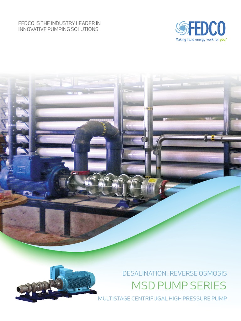 MSD PUMP Brochure 2020 | PDF | Pump | Gas Technologies