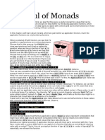 A Fistful of Monads: B and Some Data Type F A, How Do We Map That