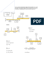 Determinación del desplazamiento vertical de un rodillo situado entre dos barras rígidas articuladas