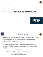 Introduction To SIMULINK