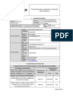 Plan de Trabajo JOSE CARLOS QUINTO DAZA