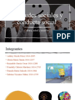 Actitudes Sociales y Conducta Social