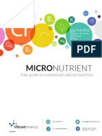 Micronutrient: Your Guide To Customized Optimal Nutrition