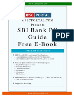 SBI Bank PO Guide Free E Book Www.bankpoclerk.com