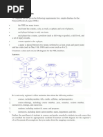 ER Model Example