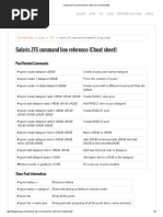 ZFS Solaris Command Line Reference (Cheat Sheet)