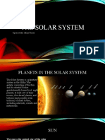 The Solar System: Opracowała: Maja Turoń