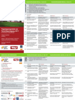 Programm der 15. Internationalen Passivhaustagung 2011