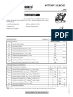 Thunderbolt IGBT: APT75GT120JRDQ3
