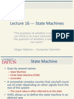 Lecture 16 State Machines 2