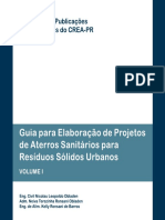 Guia Para Elaboração de Projetos de Aterros Sanitários Para Resíduos Sólidos Urbanos Volume I