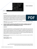 LA DISPUTA POR EL TERRITORIO EN EL POSCONFLICTO RURAL EN COLOMBIA: EL CASO DEL TERRITORIO CAMPESINO AGROALIMENTARIO DEL NORTE DE NARIÑO Y EL SUR DEL CAUCA - Nicolás Cely