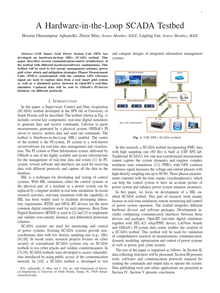 Client 03 SCADA Testbed Assembly | PDF | Scada | Simulation