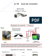 Esquema de Conexión Antminer S9