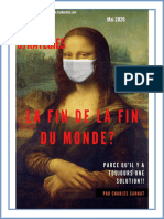 49 Mai 2020 Lettre STRATEGIES N52 Mai 2020. La Fin de La Fin Du Monde