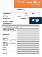 Historia Clinica Completa.