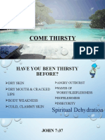 Come Thirsty
