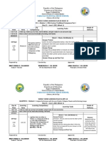 Cabacao National High School: Republic of The Philippines Department of Education