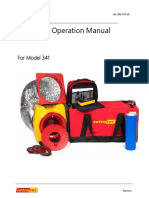 Ductester Operation Manual: For Model 341
