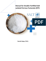 Training Manual For DFS Production For The Salt Processors