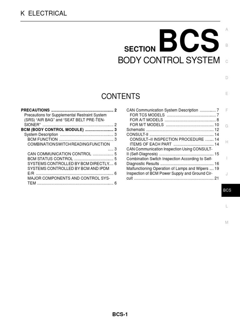 Understanding the Body Control Module: Functions, Operation, and System ...