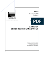 2.4 METER Series 1251 Antenna System: 4096-476 November 21, 1997 Revision B