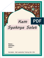 Buku Kit Kem Syoknya Solat