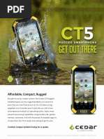 CT5 Product Sheet-Rugged Smartphone