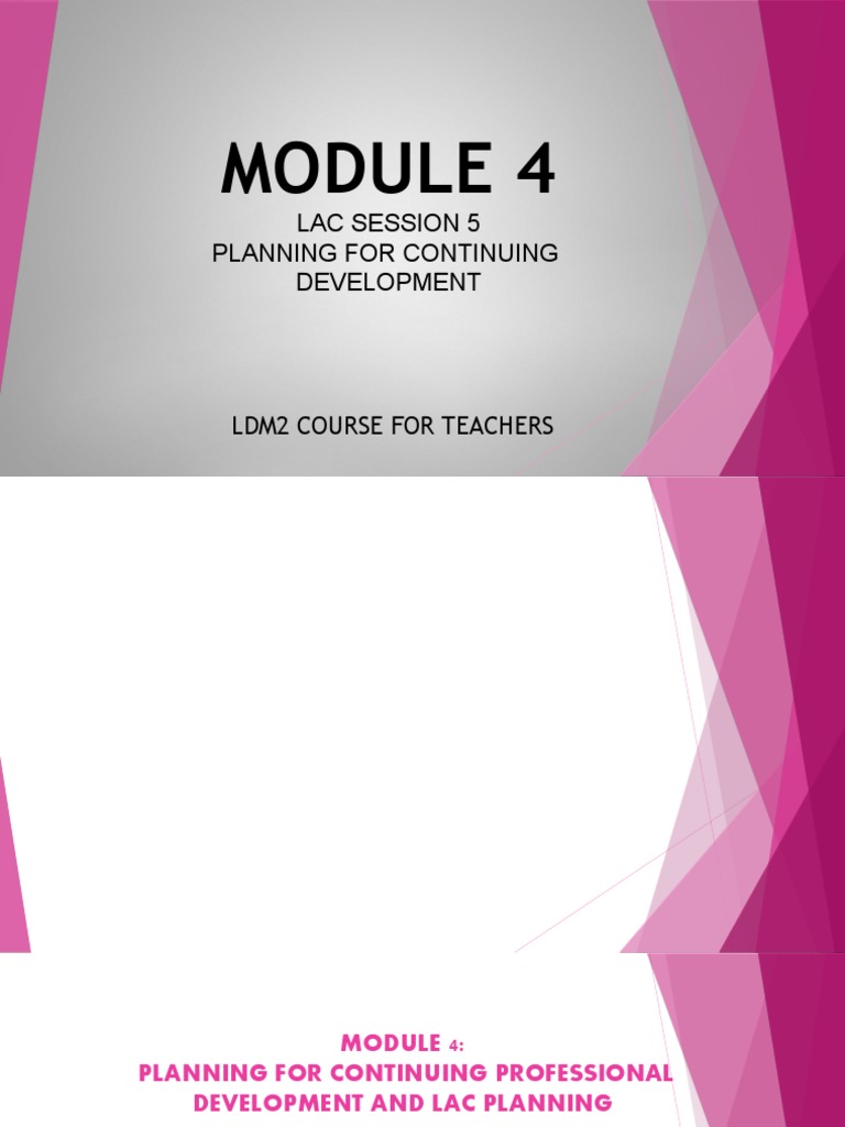 LAC Planning for Teacher Development | PDF | Lesson Plan | Education Theory