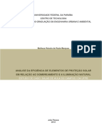 Universidade Federal Da Paraíba Centro de Tecnologia Programa de Pós-Graduação em Engenharia Urbana E Ambiental