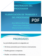 Administracion Del Procesador