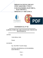 Informe 3 de Laboratorio de Electronicos de Potencia
