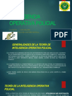 Inteligencia Operativa Policial