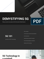 Demystifying 5G: What You Need To Know About The 5th Generation Mobile Network