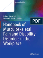 Handbook of Musculoskeletal Pain in The Workplace