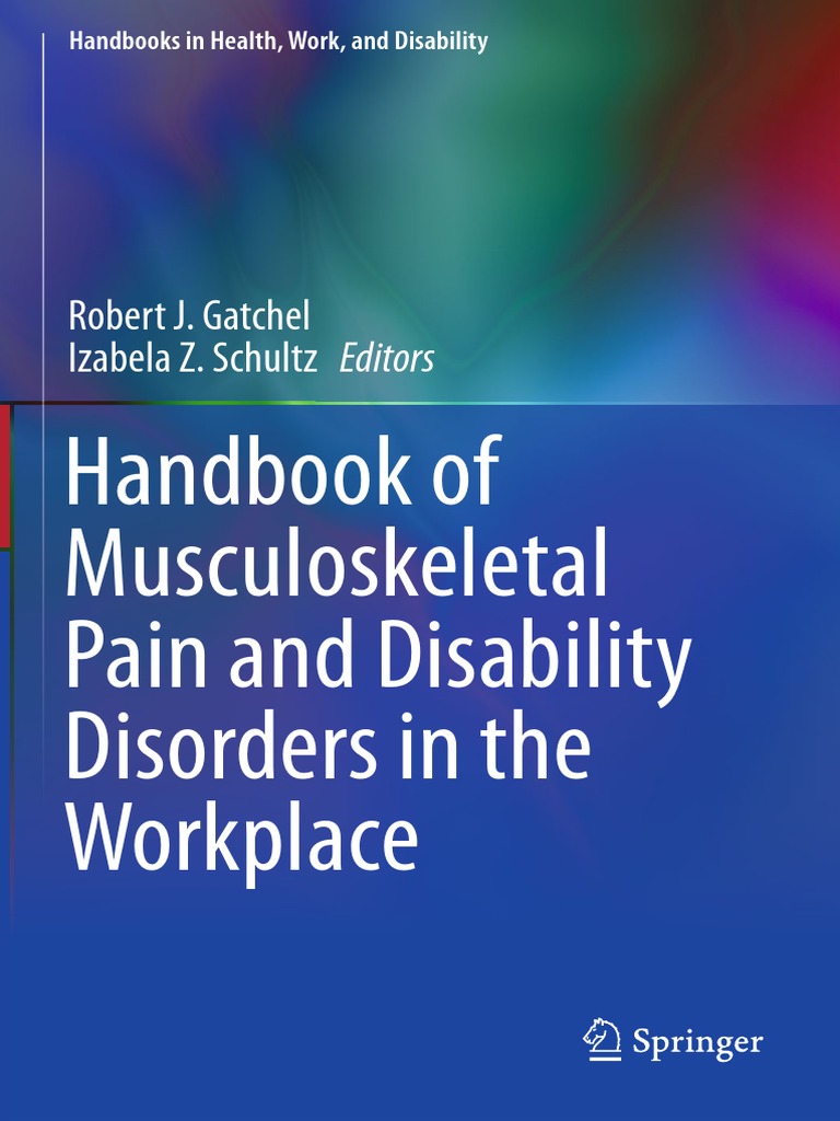 Handbook of Musculoskeletal Pain in The Workplace PDF Back Pain Shoulder