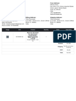 Image SKU Product Quantity Price Total Price