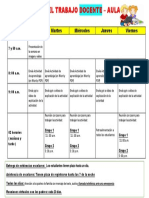 Planificador de Actividades Pedagógicas