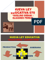 02 Ley 070 A. Siñani, Pérez
