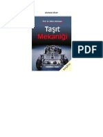 Taşıtlar Mekaniği 13. Haafta PDF