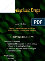 Mechanisms of Action and Classification of Antiarrhythmic Drugs