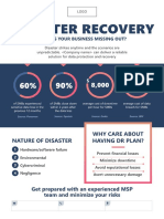 Disaster Recovery: Nature of Disaster Why Care About Having DR Plan?