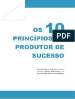 10 Principios Produtor Sucesso