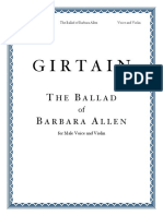 Ballad of Barbara Allen - Girtain