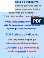 2o Aoristo do Grego - Formação e Exemplos